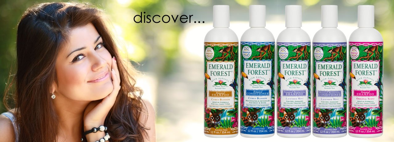 Discover Emerald Forest Shampoo & Conditioner