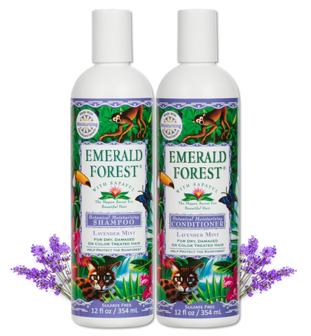 Moisturizing Shampoo & Conditioner Bundle, Lavender Mint