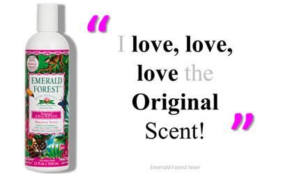 Emerald Forest Original Scent Shampoo, with Sapayul, Sulfate Free, Organic, Fair Trade ingredients.